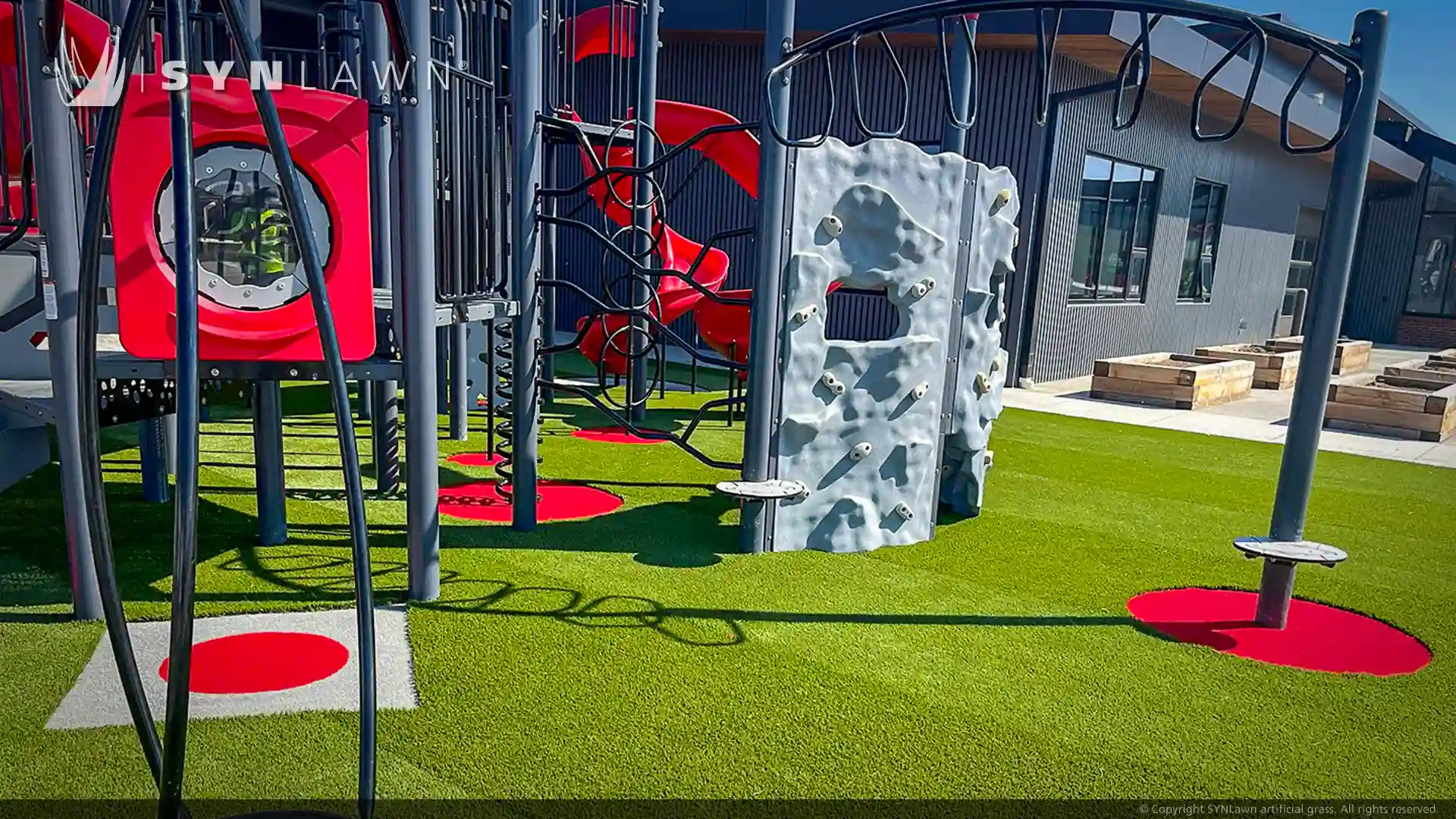 Playground Turf Installation in Katy, TX